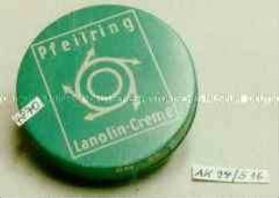 Blechdose für "Pfeilring Lanolin-Creme"