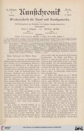 Große Radirung von William Unger
