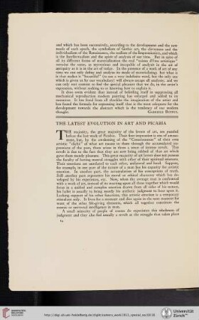 The Latest Evolution in Art and Picabia