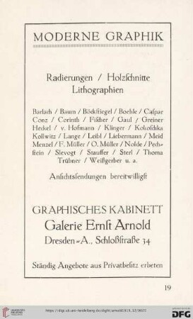Moderne Graphik
