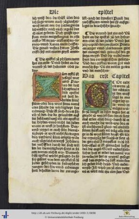 Die epistel zuo den hebreern oder zuo den juden