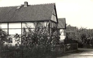 Fachwerkhaus in Kreckwitz : Tykowany dom w Krakecach