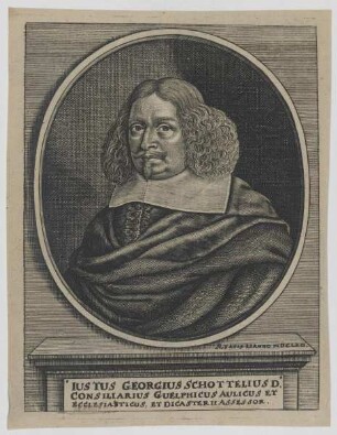 Bildnis des Iustus Georgius Schottelius
