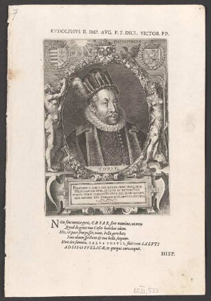 Porträt Rudolf II., Kaiser des Heiligen Römischen Reiches (1552-1612)