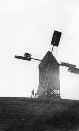 Naundorf-Gastewitz. Bockmühle, vor 1945, Repro