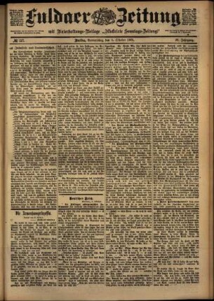 Ausgabe vom Donnerstag, den 03. Oktober 1901.