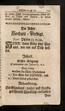 123-127, Text; Inhalt; Eingang
