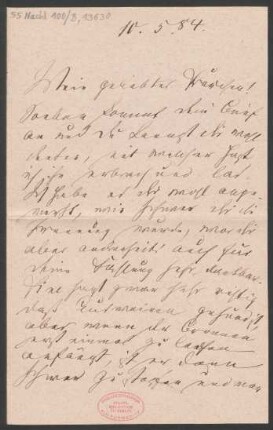 Brief an Mariette von Roell : 10.05.1884