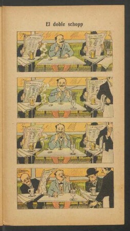 El doble schopp - [Cómic]
