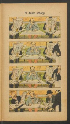 El doble schopp - [Cómic]