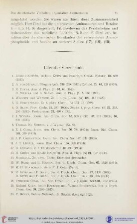 Literatur-Verzeichnis