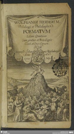 Wolfgangi Heideri M. Philologi et Philosophi Cl. Poematum Libri Quatuor