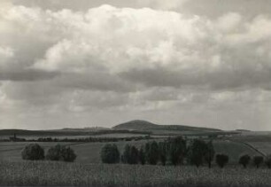 Der "Bärenstein" südlich von Annaberg (heute Annaberg-Buchholz). Ansicht von Westen