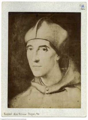 Bildnis des Kardinals Alessandro Farnese, des späteren Papstes Paul III.