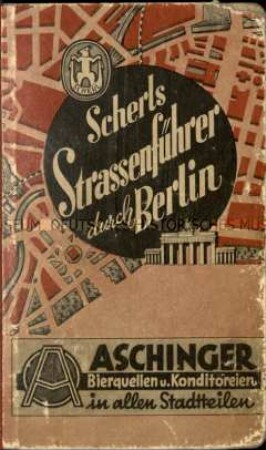 Straßenführer durch Berlin. 1937