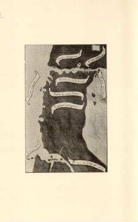 [Pigafetta's chart of the Straits of Magellan]