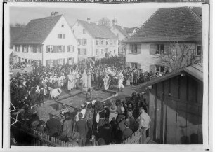 Fasnacht Krauchenwies 1936; Bräuteln
