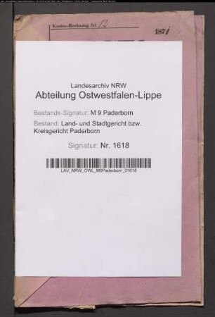 Erblasser: Brenken, Christine:
