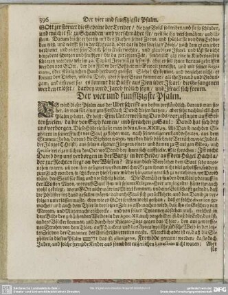 Der vier und funfftzigste Psalm
