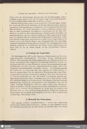 3. Methodik der Probenahme