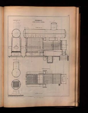 Röhrenkessel. System Molinos & Pronnier.