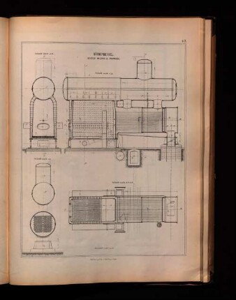 Röhrenkessel. System Molinos & Pronnier.