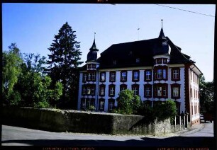 Bonndorf: Schloss, Gesamtansicht, Hauptfassade, von Norden