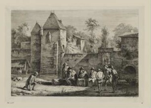 L'ancienne porte de aise à Lyon