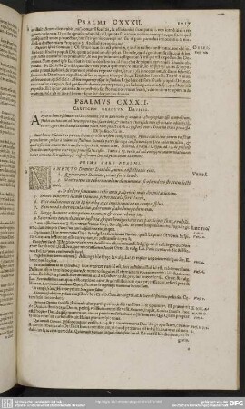 Psalmus CXXXII