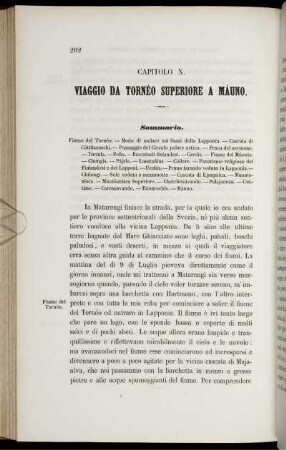 CAPITOLO X. VIAGGIO DA TORNEO SUFERIORE A MÄUNO.