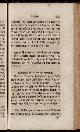 Frankreichs Zustand vor der Revolution. - Ursprüngliche Veranlassung der französischen Revolution.