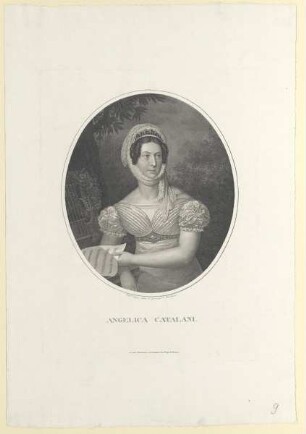 Bildnis der Angelica Catalani
