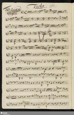 501. Quartetto: Bel piacere in questo giorno / Anfossi, P.