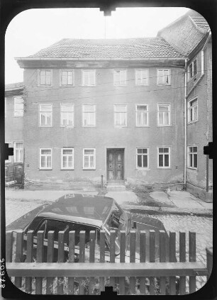 Schmalkalden, Gillergasse. Wohnhaus. Straßenfront