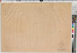 Vosswinkel (Arnsberg), Echthausen (Wickede), Teilung der Echterhauser Waldungen Oester und Westerhaus, Bl. 1 Brouillonkarte