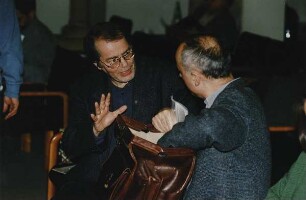 Volker Braun und Friedrich Dieckmann