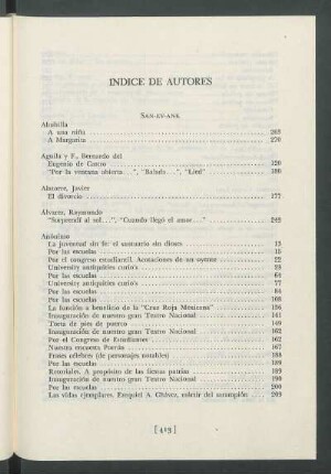 Índice de autores