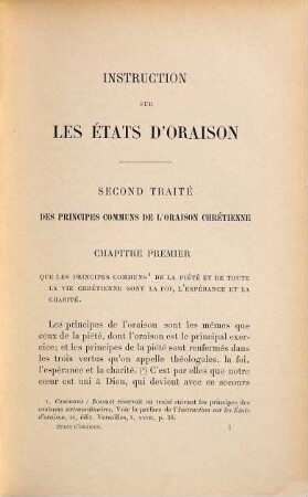Instruction sur les États d'oraison