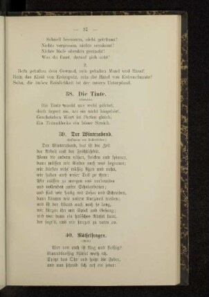 38. Die Tinte.