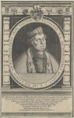 Bildnis des Erzbischofs Konrad III. von Mainz