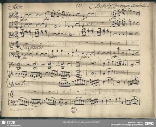 Adriano in Siria. Excerpts - Mus.2804-F-2,10 : S, strings, b