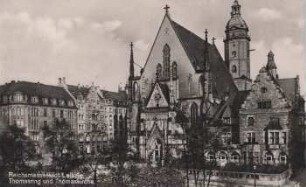 Reichsmessestadt Leipzig: Thomasring und Thomaskirche