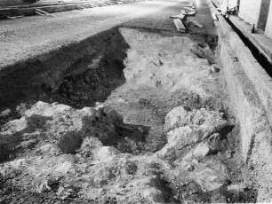 Lämmerbuckeltunnel, km 151,181 Restliche Ausbrucharbeiten Mit dem Bau des Tunnels wurde Ende 1937 begonnen. Mitte 1938 durchgebrochen. Arbeiten 1941 eingestellt. 1948/49 restliche Rohbauarbeiten. Fertigstellung 1957.