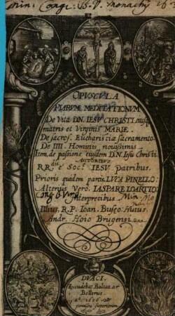 Opuscula piarum meditationum