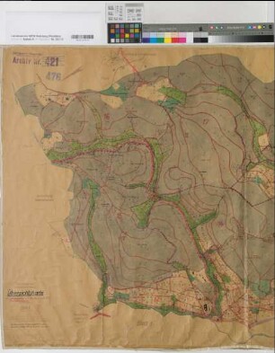 Berleburg (Bad Berleburg), Flurbereinigung Berleburg, Übersichtskarte Bl.3