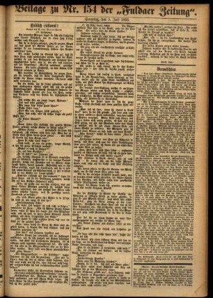 Zweite Ausgabe vom Sonntag, den 09. Juli 1893.