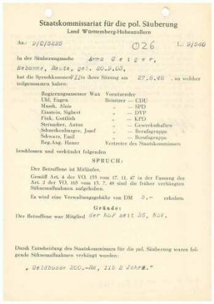 Geiger, Anna