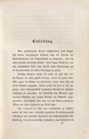 Die Farben-Harmonie in ihrer Anwendung auf die Damentoilette