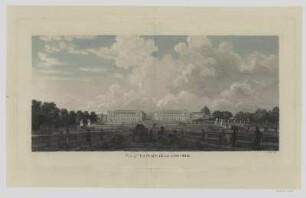 Ansicht des Place de la Concorde in Paris, Kupferstich, ab 1830 : View of La Place de la Concorde / I. Dadley sculp.. - [S.l. : s.n., s.a.]. - 1 Ansicht : Stich ; 48 x 22 cm
