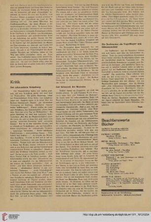 Beachtenswerte Bücher